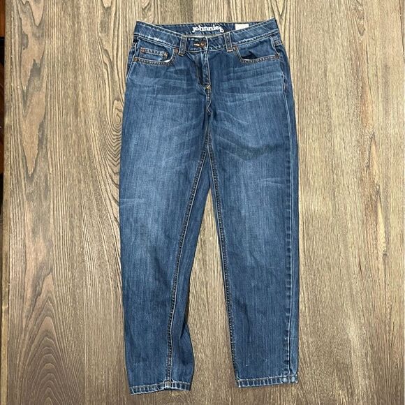 Johnnie B Womens Classic Straight Jeans Mid-Rise Relaxed Fit Denim Blue Size 26R - Picture 1 of 11